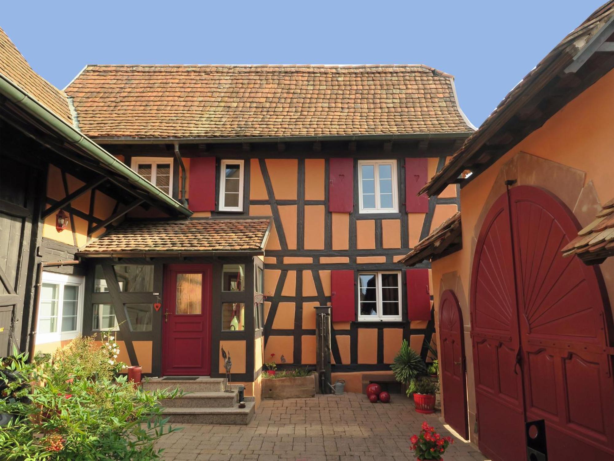 Bed and Breakfast La Cour Des Amis Vendenheim Exterior foto