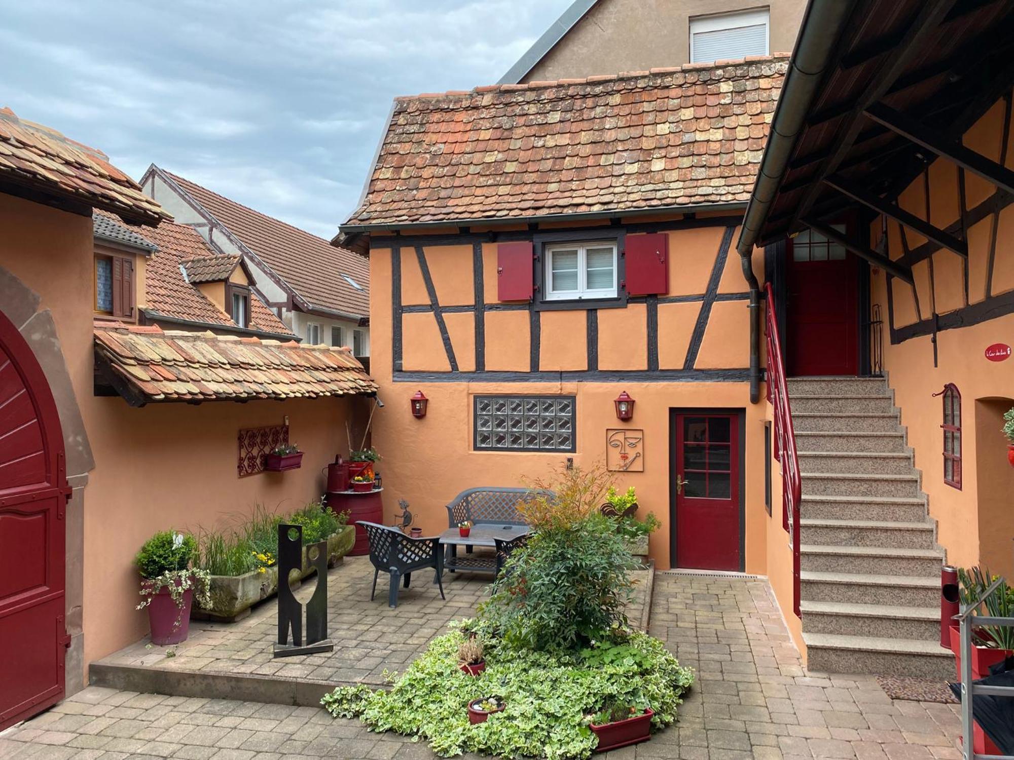 Bed and Breakfast La Cour Des Amis Vendenheim Exterior foto